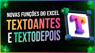 NOVAS FUN&Ccedil;&Otilde;ES DO EXCEL: TEXTOANTES E TEXTODEPOIS | #shorts