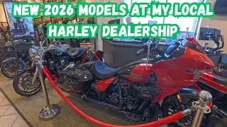 NEW 2026 Harley Davidsons FIRST LOOK at the Dealership