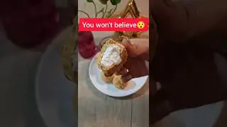 easy homemade cream puffs anyone can make!🥯 #creampuffs #baking #homemade #shorts