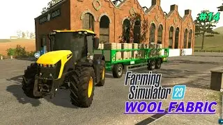 Farming simulator 23 Wool Fabric In Spnery Fs23 Neubrunn#14