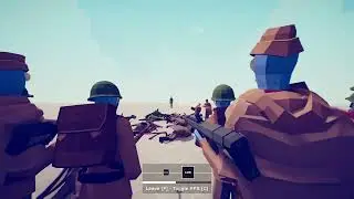 1 Ultra Hyper Zombies Vs 50 Soviet Army - Totally Accurate Battle Simulator - TABS