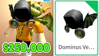 BUYING MY FIRST DOMINUS!! *NOT CLICKBAIT* (Roblox)