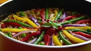 Paella de legumes | Receitas Saud&aacute;veis - Lucilia Diniz