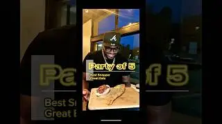 Party of 5 one of the best restaurants in Atlanta 📍1644 Virginia Ave Atlanta #entertainment #food