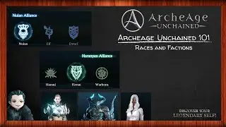 Archeage Unchained 101 - Races and Factions