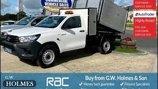 2018 18 TOYOTA HI-LUX ACTIVE 4WD 2.4 D4-D 148 BHP SINGLE CAB **ARBORIST ARB TIPPER**