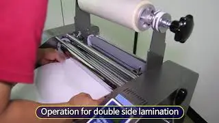 DUAL SKY LAM 380 Super roll laminator