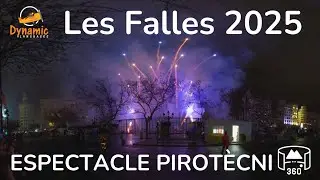 Night Mascleta | Les Falles 2025 360 8K3D | Pirot&egrave;cnia Mart&iacute; | DYNAMIC LANGUAGES