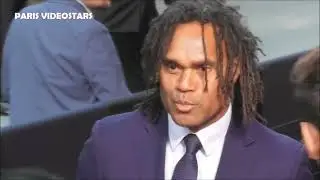 Christian Karembeu @ Paris 28 may 2023 arrival at gala Troph&eacute;es UNFP
