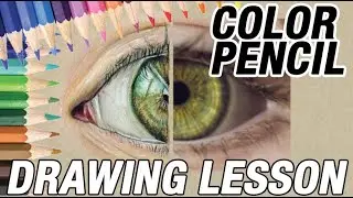 HOW TO DRAW COLOR PENCIL REALISM &mdash; Homeschool Art Lesson Ep. 3 by Jody Steel