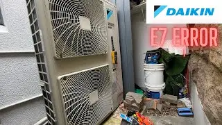 Диагностика ошибки Daikin E7 (EP 1)