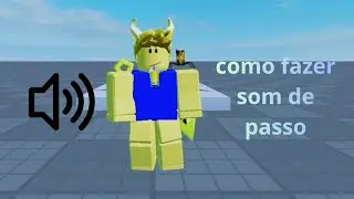 Como fazer som de passo em lugares diferentes no studio lite #roblox 