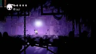 non stop moving until this cracked ground fell off | Hollow Knight