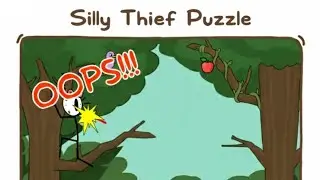 Silly Thief Puzzle 😂🧠 | Funny Brain Game for Kids | HappyGaming