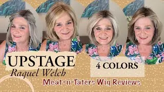 Raquel Welch UPSTAGE in 4 colors!  // Beautiful Wig,  Hand-Tied // Meat-n-Taters Wig Reviews