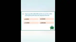 Accounting Quiz #youtubeshorts #ytshortvideo #education #success #free