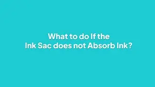 What to do If the Ink Sac does not Absorb Ink | LOKLiK iPrinter&trade; DTF-A3-XP600