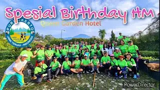 kebersamaan spesial birthday 59 th hash master Purwokerto hash house harriers | queen garden hotel