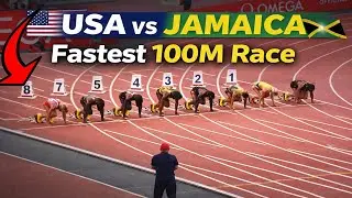 OMG USA 🇺🇸 Vs JAMAICA 🇯🇲 FASTEST 100M| Shericka Jackson/ SEARS 