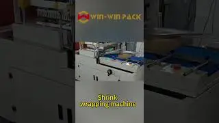 Shrink wrapping machine for cartons #automatic #sealermachine #shrinkingmachine #e-commercemachine