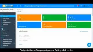 11. Cloud Payroll & HR Software - Setup Approval Setting