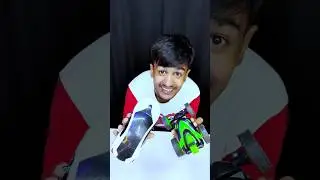 RC car vs stunt car unboxing and testing