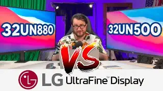 LG UltraFine Displays: 500 VS 880Ergo [4K HDR Color Grading Monitor]