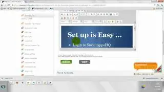 Welcome tab by SocialAppsHQ