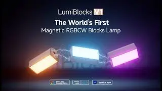 This Is the Future of Desk Lighting &ndash; DeckTok LumiBlocks V1&ndash;World&rsquo;s 1st Magnetic RGBCW Blocks Lamp