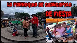 PROBANDO  LA COMIDA CALLEJERA  DE LA PARROQUIA  DE GUANGOPOLO