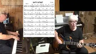 EMPTY STREET - Jazz guitar & piano cover ( Mel Waldron )