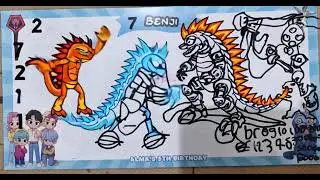 Benji draw - Element 7 #superbenji 