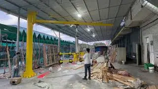 👍👍Toyocc Jib Crane Glass Vacuum Lifter