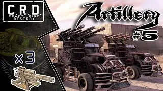 Crossout: [ Icebox & Executioner x3 ] Artillery #5 [ver. 0.9.80]