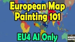 Европейская карта: картина 101 &mdash; только EU4 AI