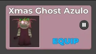 Roblox Puppet ~ Xmas Ghost Azulo Theme ~ [Fan Made Xmas Skin] 🎵 🎄