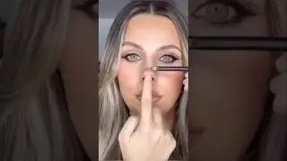 Viral slim nose contour hack try 😱 #viralhacks #contour #shorts