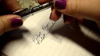 Pilot Fineliner и Pilot Razor Point II