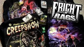 FRIGHT RAGS 25% Off Sale HAUL - T-shirts & Pins - HALLOWEEN | CREEPSHOW | AMERICAN WEREWOLF & MORE