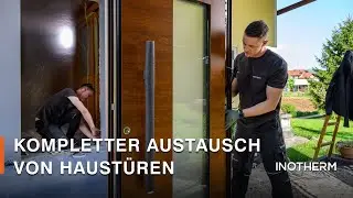 Kompletter Austausch von Haust&uuml;ren: Klassische Montage inklusive Sanierung & aller Abschlussarbeiten