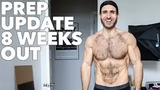 Bodybuilding Posing and Physique Prep Update - 8 Weeks Out