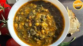 साई भाजी रेसिपी | Nutritious Sai Bhaji (Spinach,Dil,Fenugreek Curry) | Dal With Mixed Veggies |