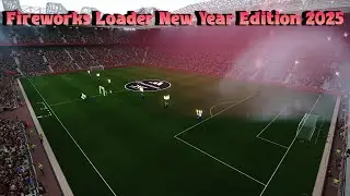 Загрузка фейерверков. Новогоднее издание 2025 + установка - PES 2021 и Football Life 2026