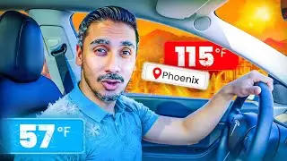 Phoenix Heat Destroys Cars &mdash; Tesla Model Y Thrives!