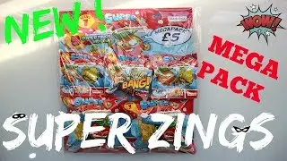 Распаковка стартового набора Mega серии Super Zings 1!