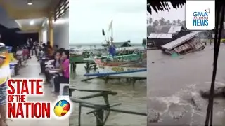 Ilang bahay sa dalampasigan, nawasak ng malakas na alon | SONA