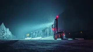 VOLVO FH5 driving - LAPLAND