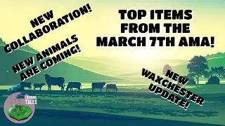 Farming Tales NFT Game | Top Items from the March 7th AMA | New Animals | New Waxchester | Partners
