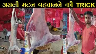 How to buy raw mutton from Butcher | Part by Part explanation at Butcher shop| Foodie Robin