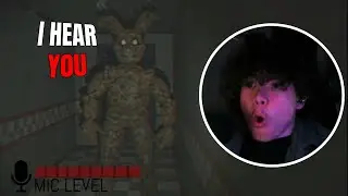 I Played a FNaF BodyCam Game That Uses YOUR MICROPHONE! [FNaF URBEX]